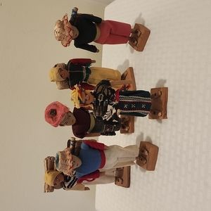 Handmade Folk Art Cloth Dolls Handmade Figurines Virgin Islands